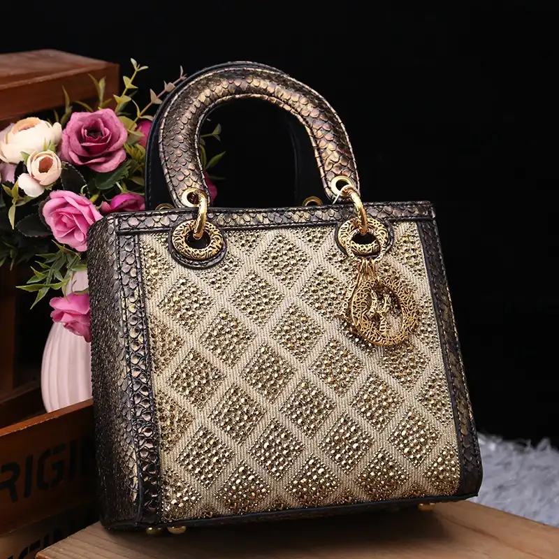 Luxe Diamond Handbag