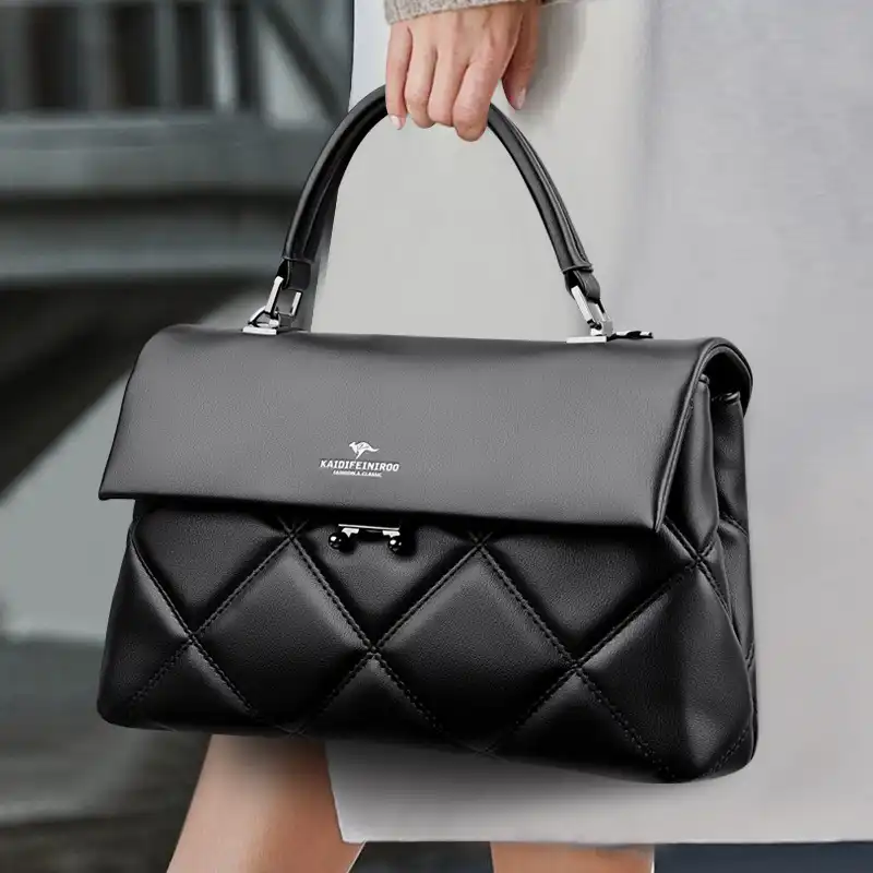 Retro  Soft Leather Handbag