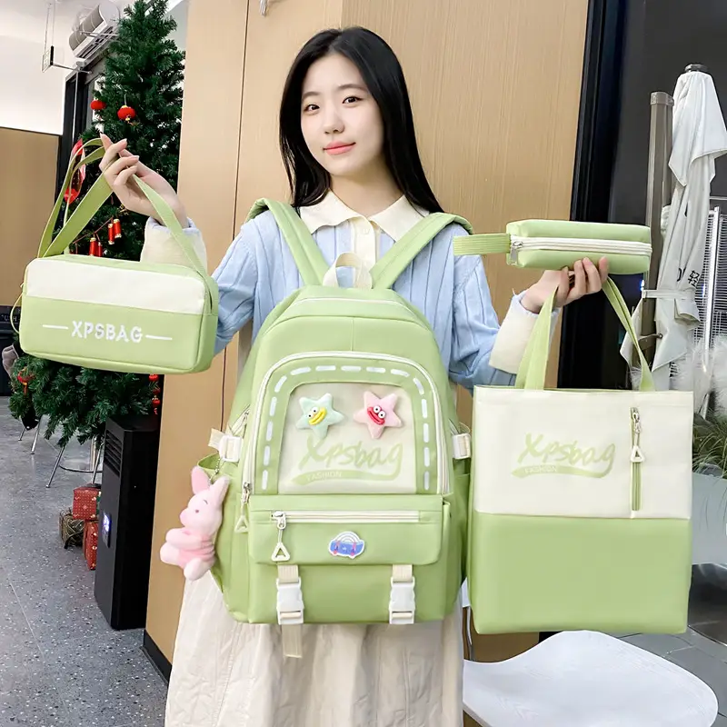 4 In 1 Student Bag