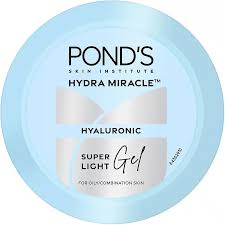 Pond's Super Light Gel for Hydrated Glow with Hyaluronic Acid & Vitamin E (Made in India) 100ml