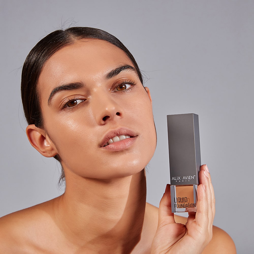 ALIX AVIEN MATTE FOUNDATION -405 WARM SAND