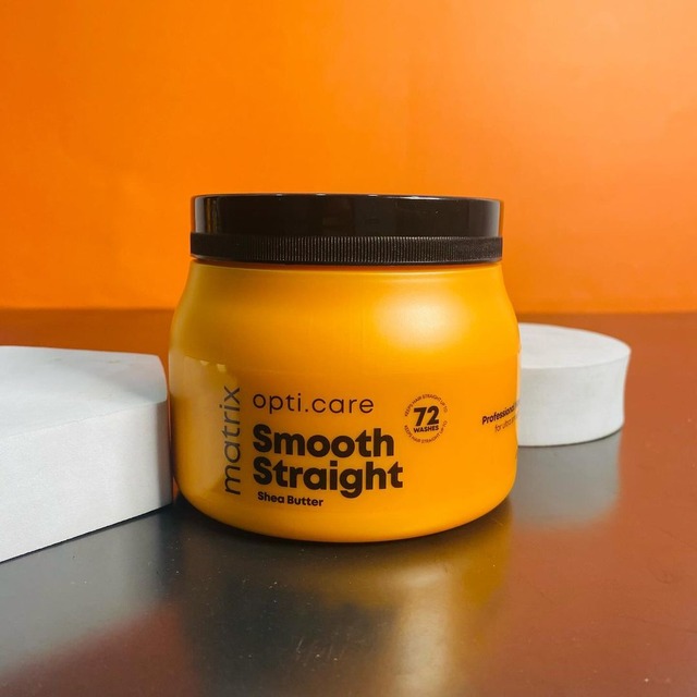 Matrix Opti Care Smooth Straight Hair Masque with Shea Butter-490 g