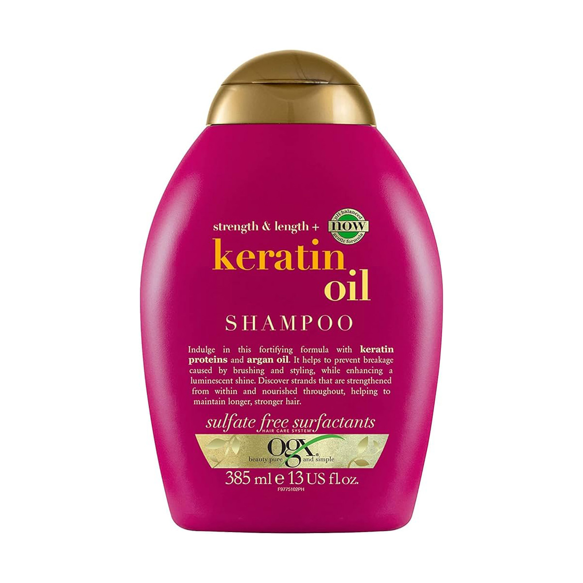 Organix Anti-Breakage Keratin Oil Shampoo 385 ml