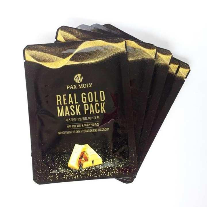 Pax Moly Real Gold Facial Mask Pack