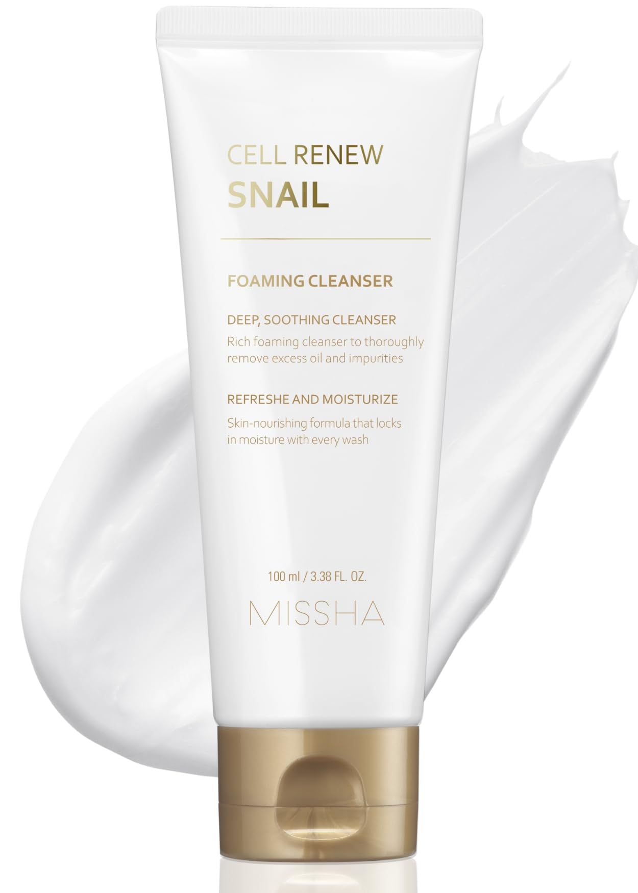 Missha Cell Renew Snail Foaming Cleanser-100ml