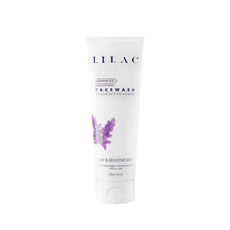 Lilac Advanced Brightening Face Wash Dry And Sensitive Skin
